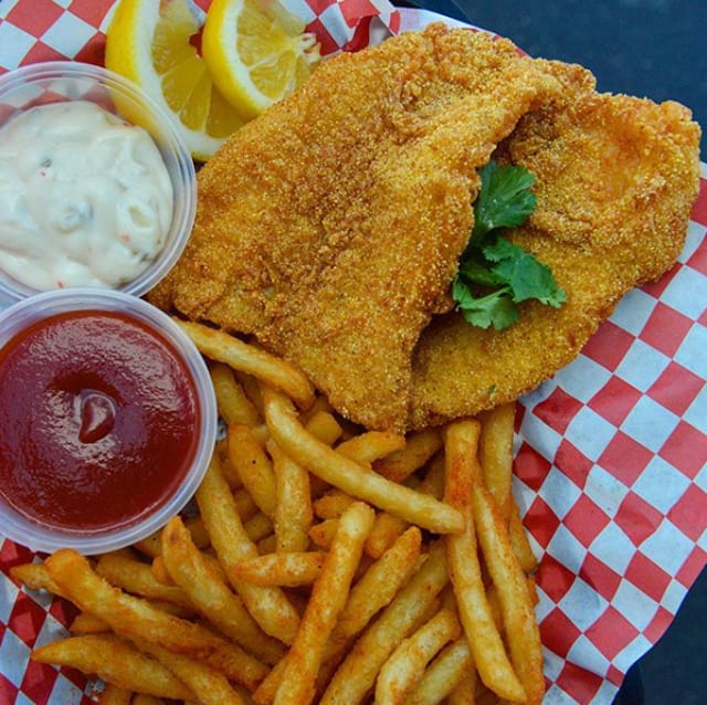 Fish And Chips.