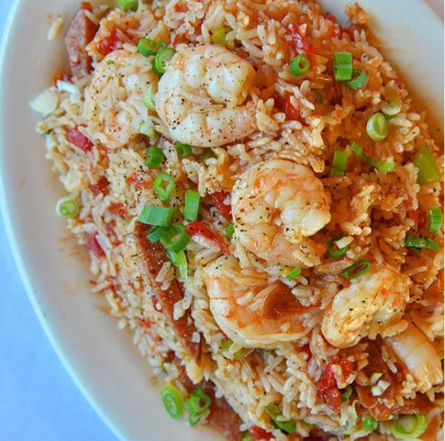 Sausage & Shrimp Jambalaya.