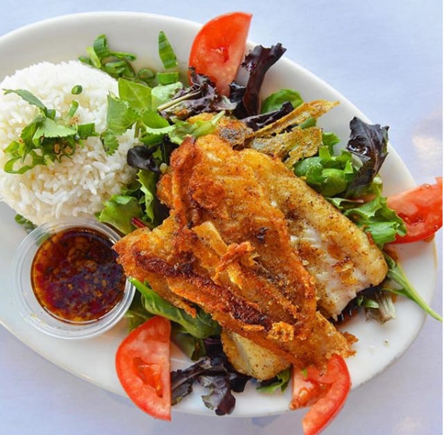 Cajun Blackened Catfish.